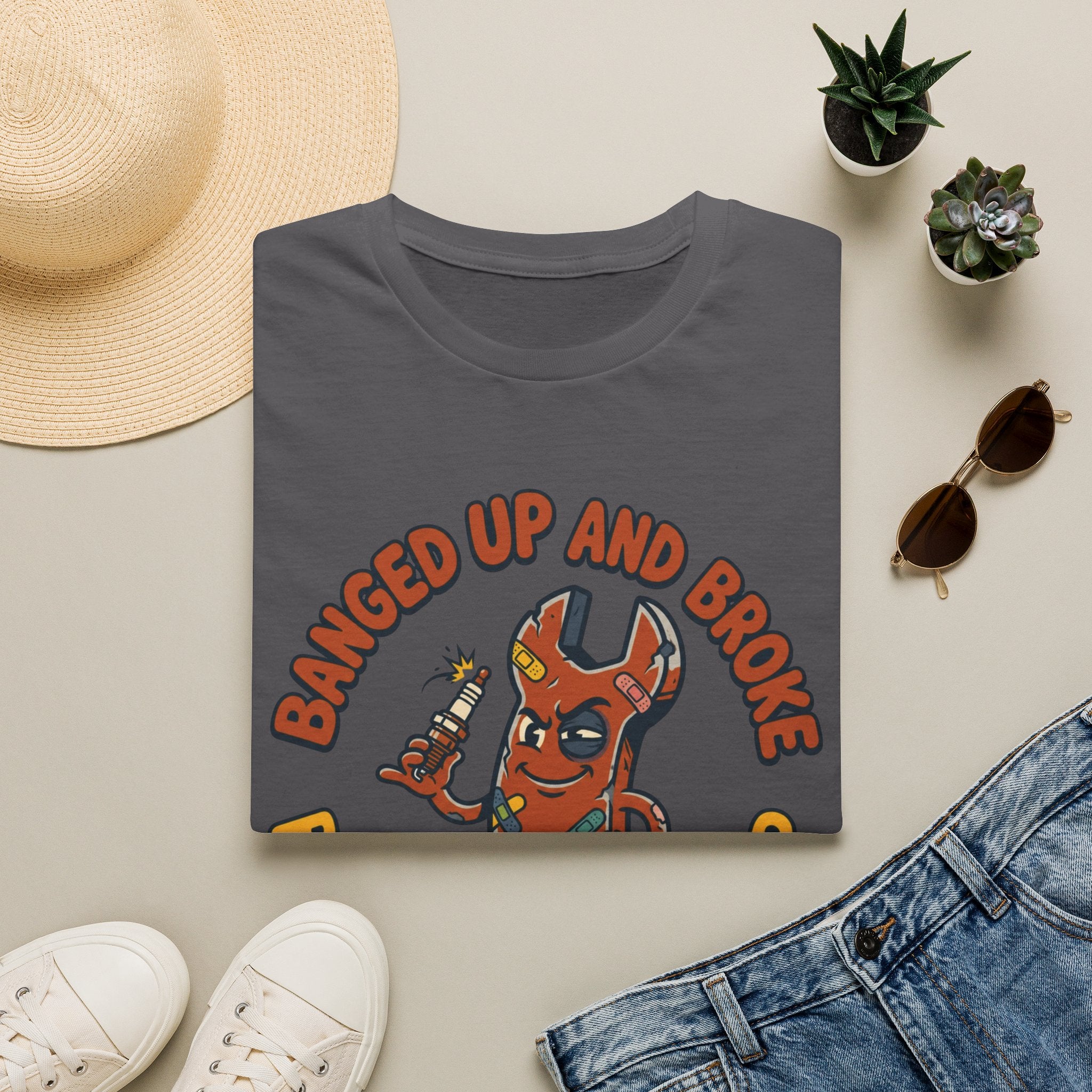 banged up and broke T-Shirt