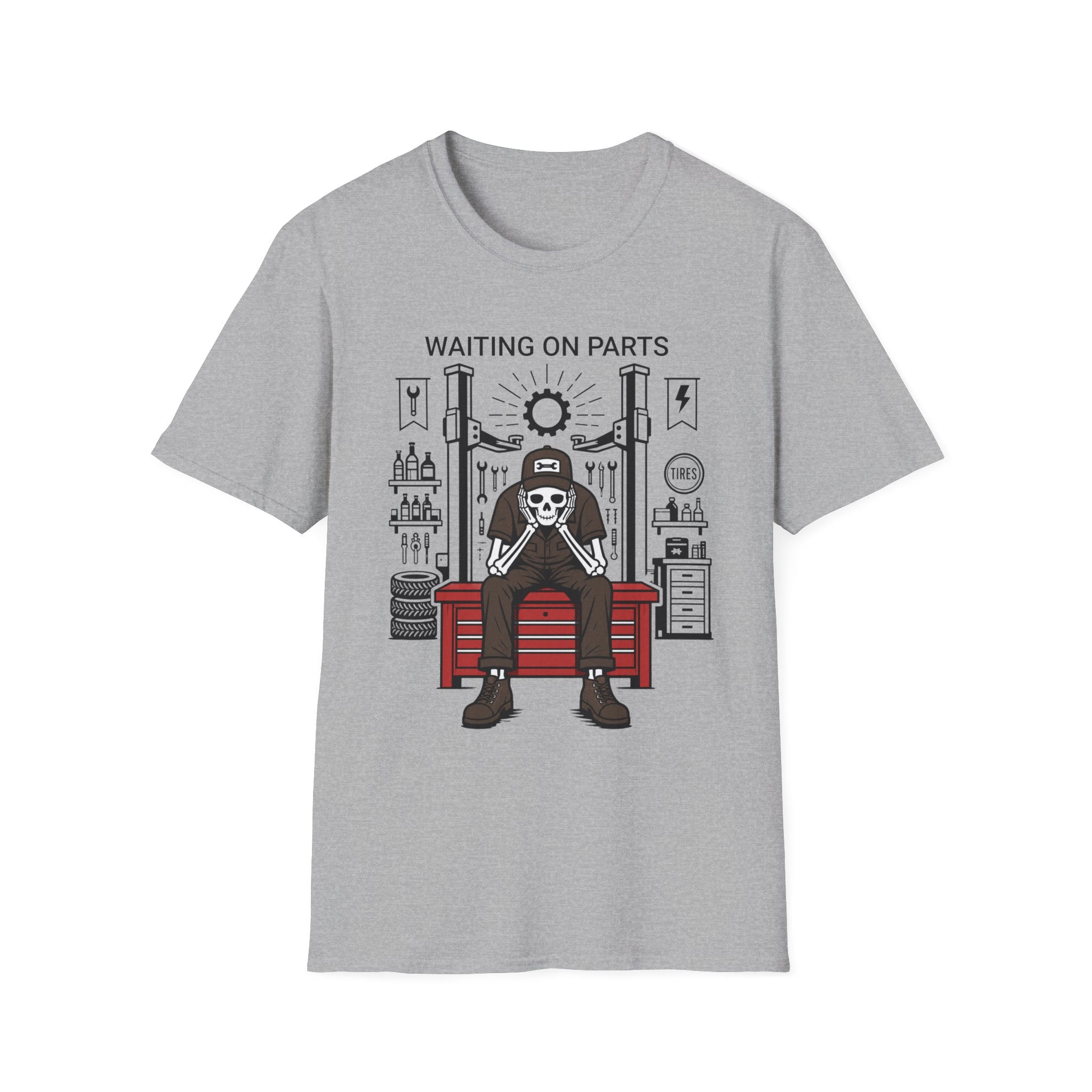 Waiting on parts T-shirt