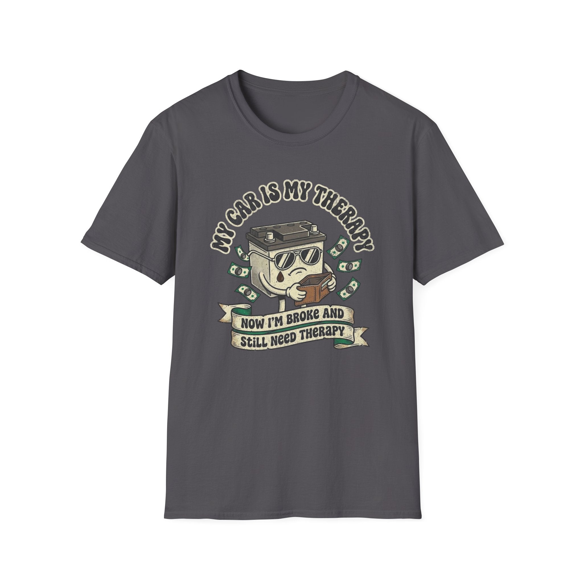 My Car is my Therapy T-Shirt