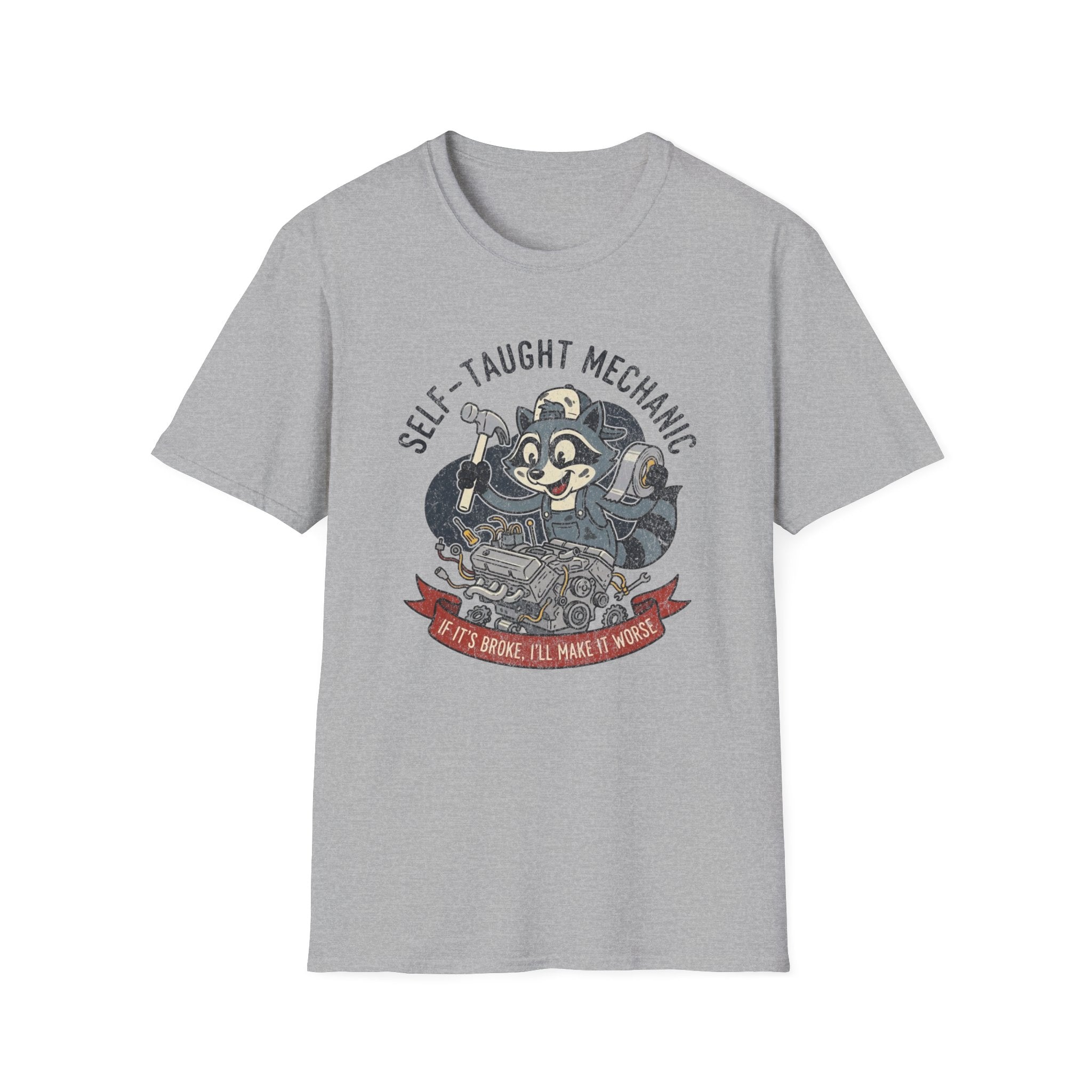 self taught racoon T-Shirt