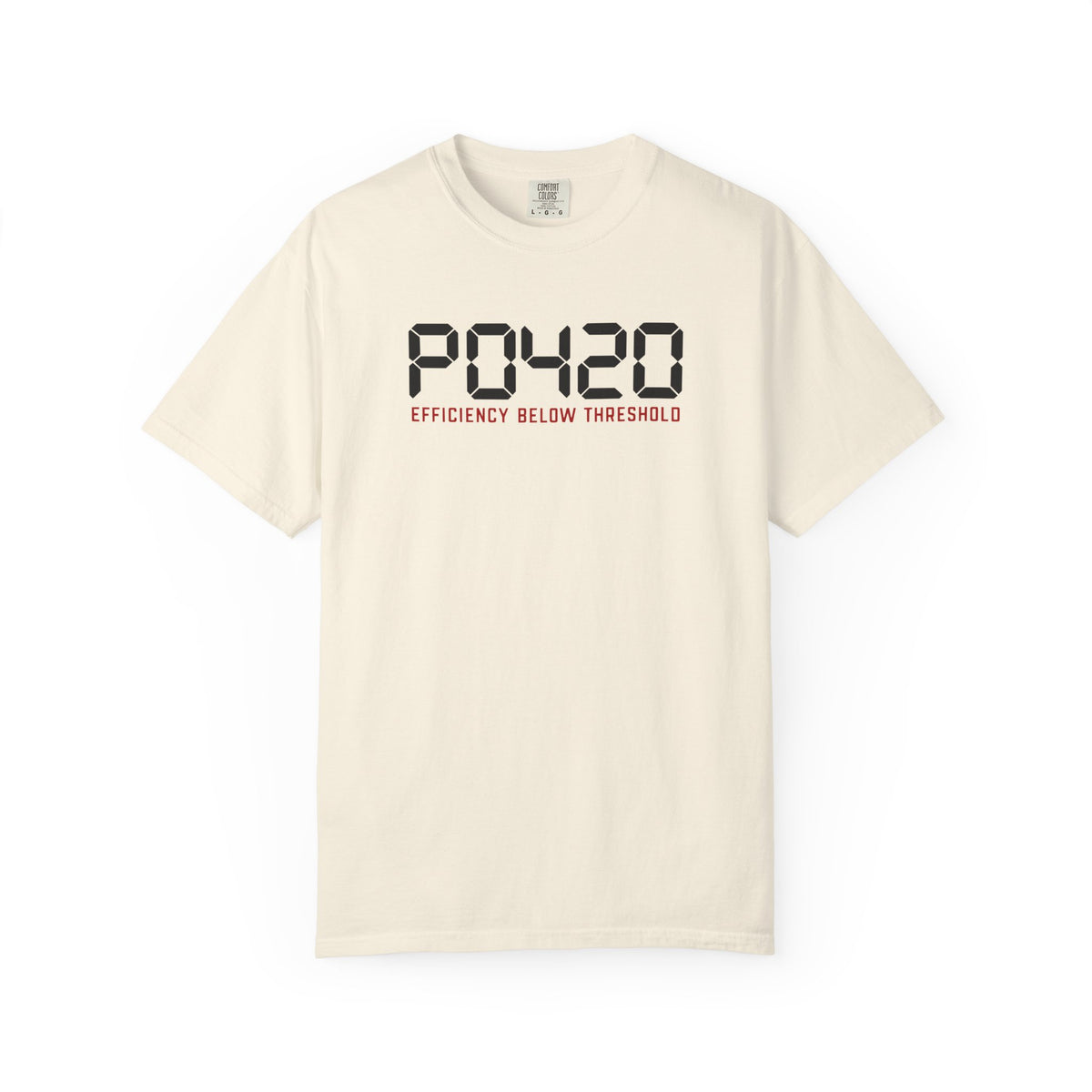 Efficiency Below Threshold T-shirt