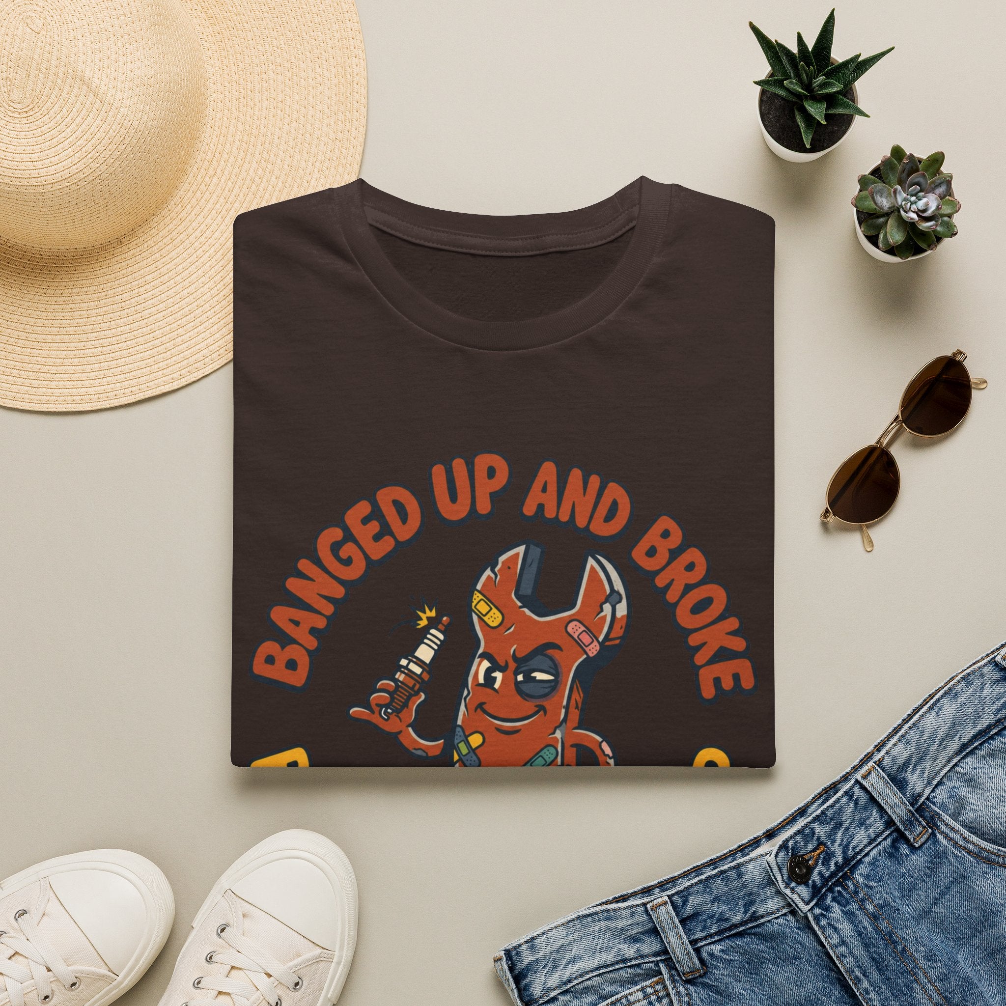 banged up and broke T-Shirt