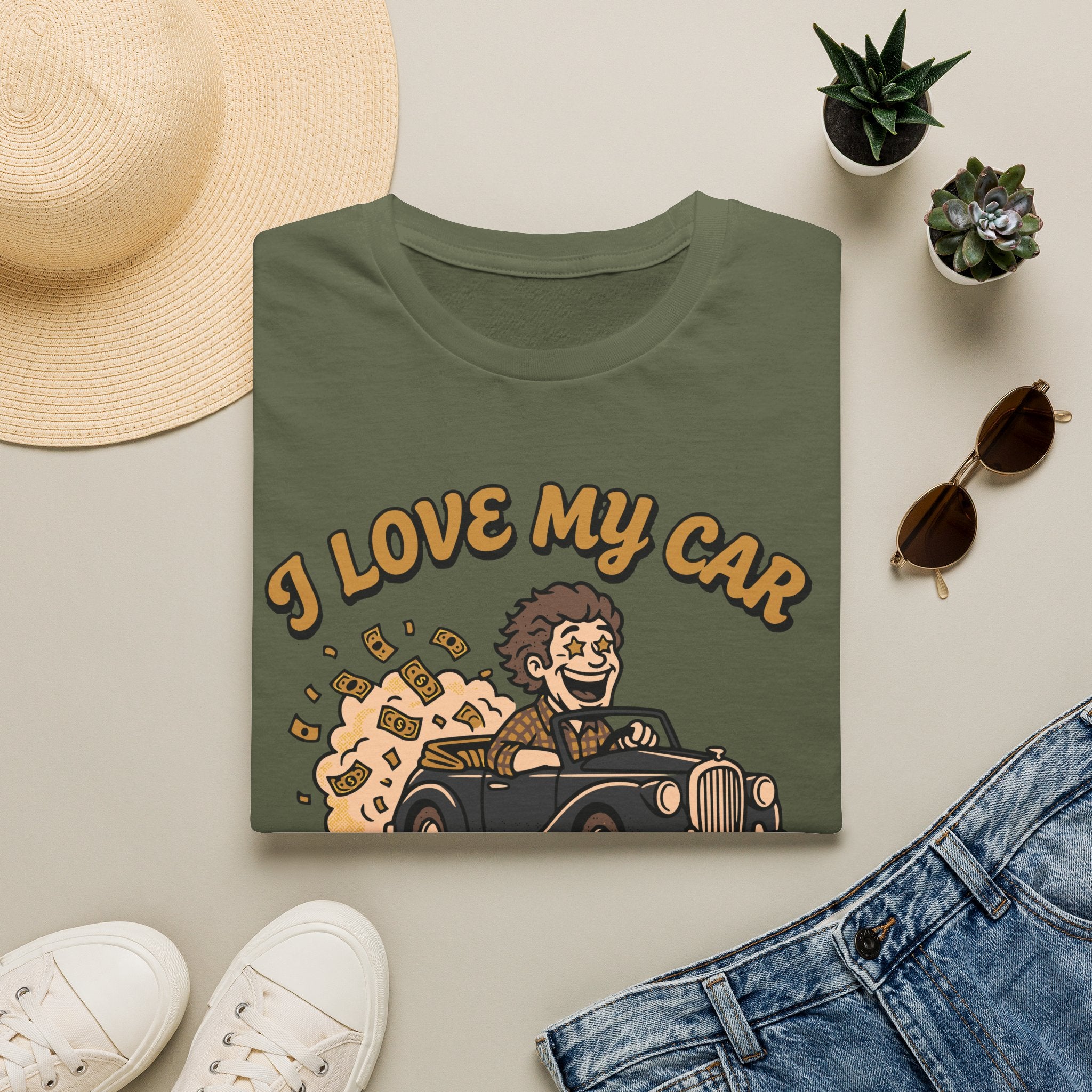 i love my car T-Shirt