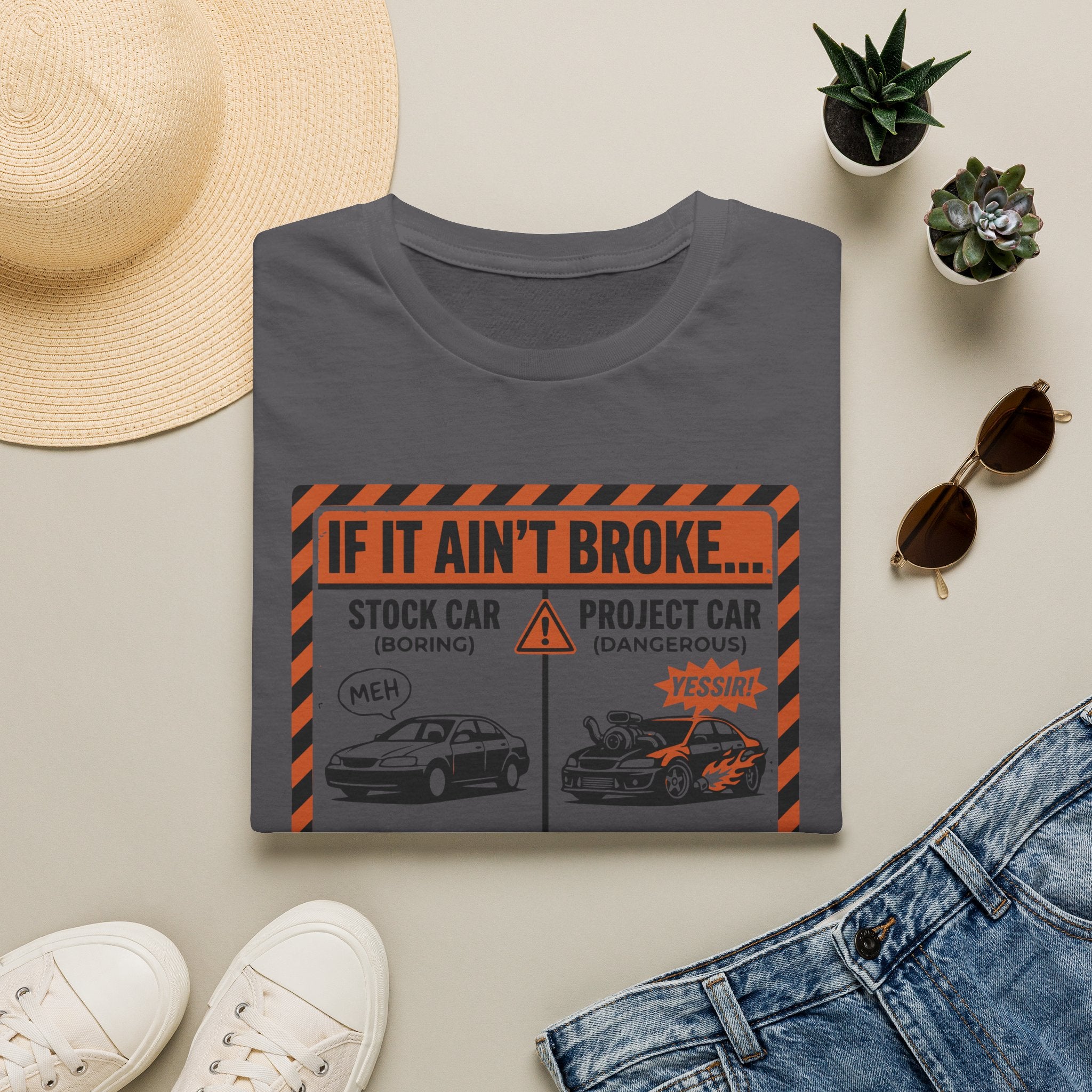 if it ain't broke warning T-Shirt