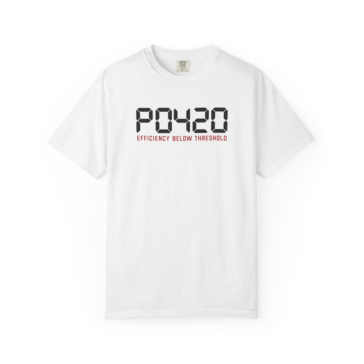 Efficiency Below Threshold T-shirt