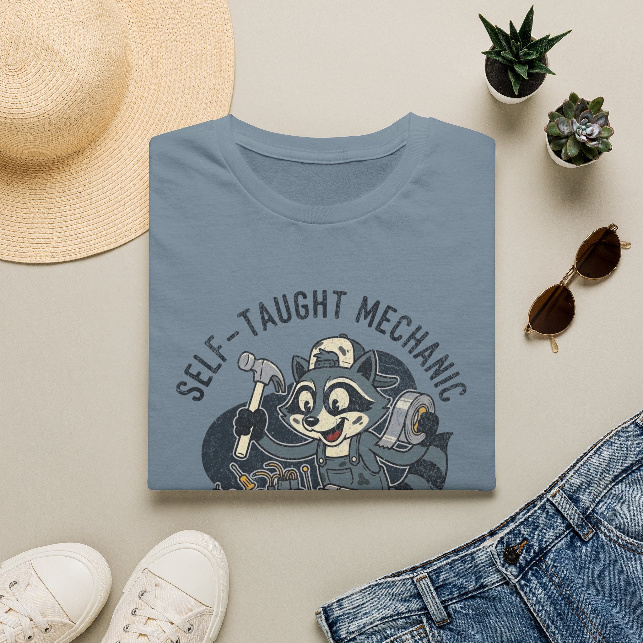self taught racoon T-Shirt