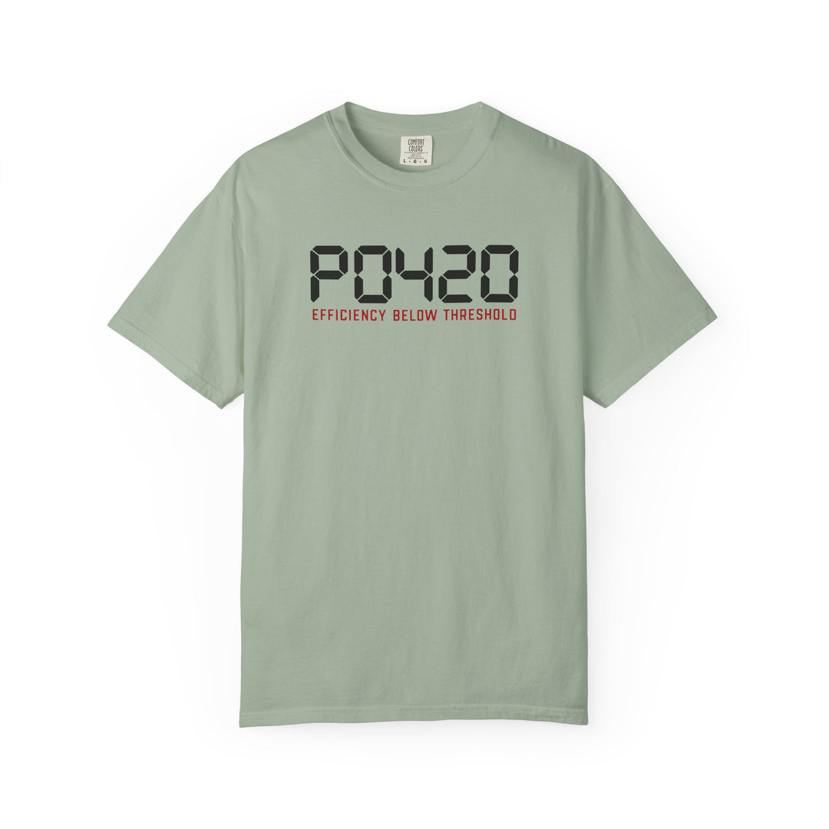 Efficiency Below Threshold T-shirt