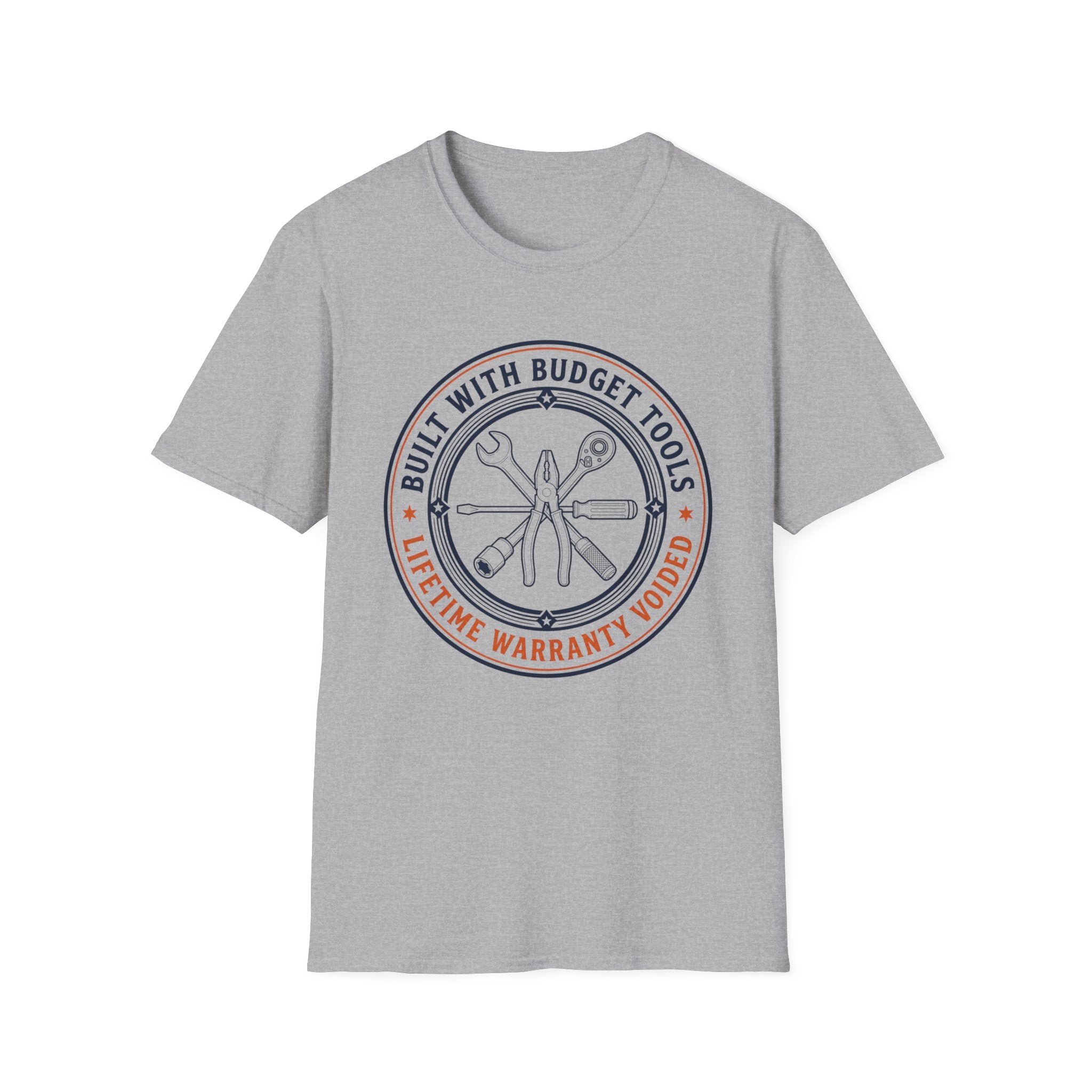 Built with Budget Tools T-Shirt