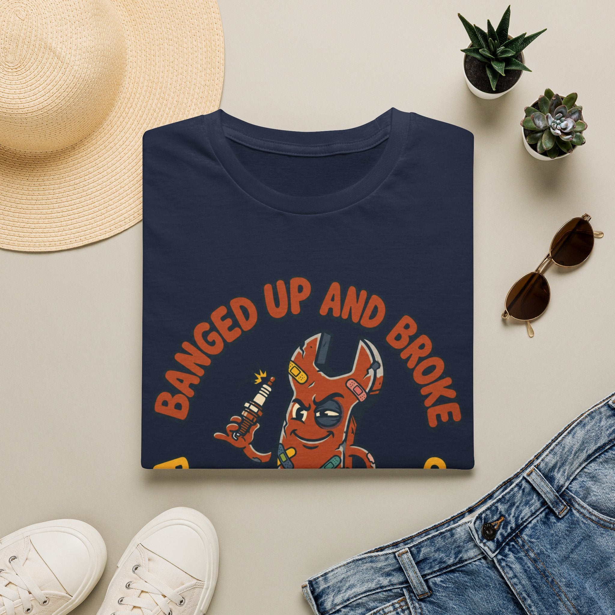 banged up and broke T-Shirt