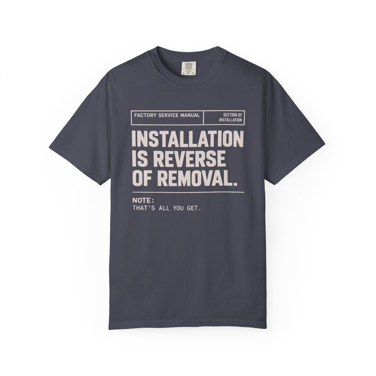 Reverse Of Removal T-shirt