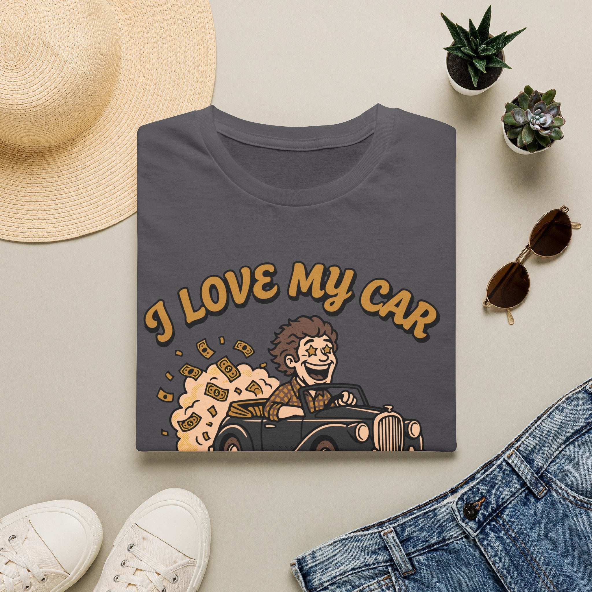 i love my car T-Shirt