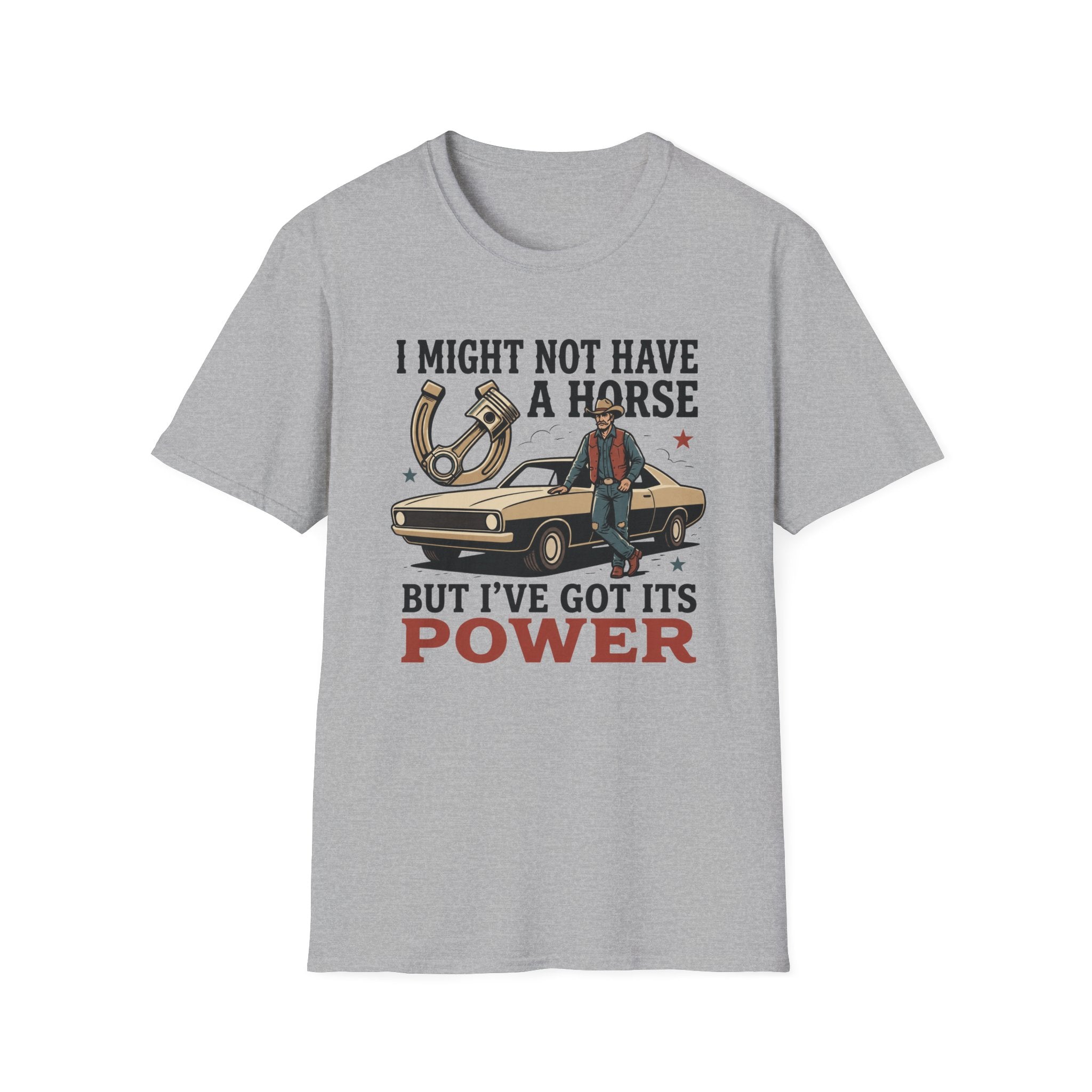 no horse just power T-Shirt