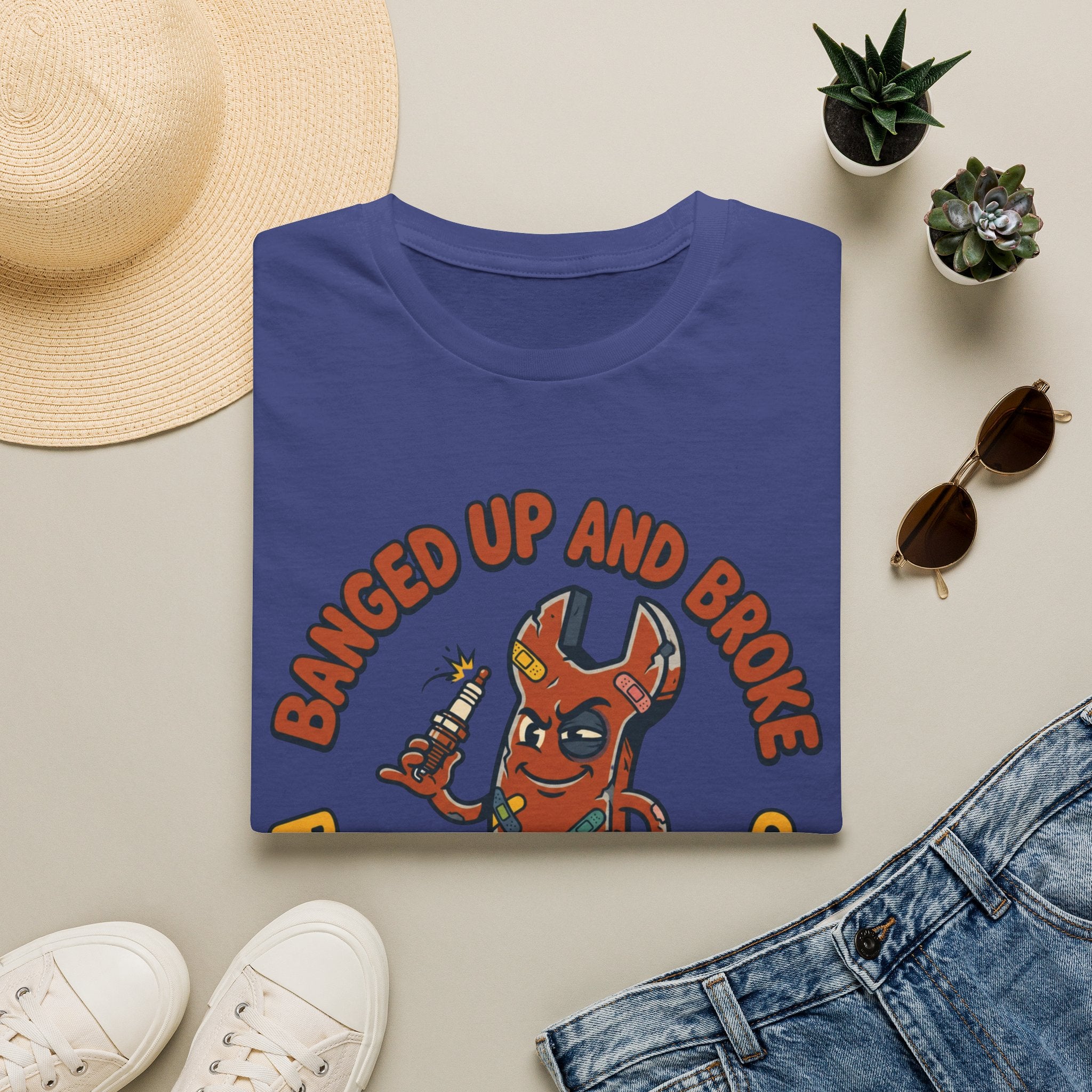 banged up and broke T-Shirt