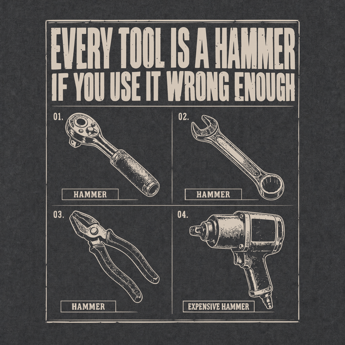 Every Tool T-shirt
