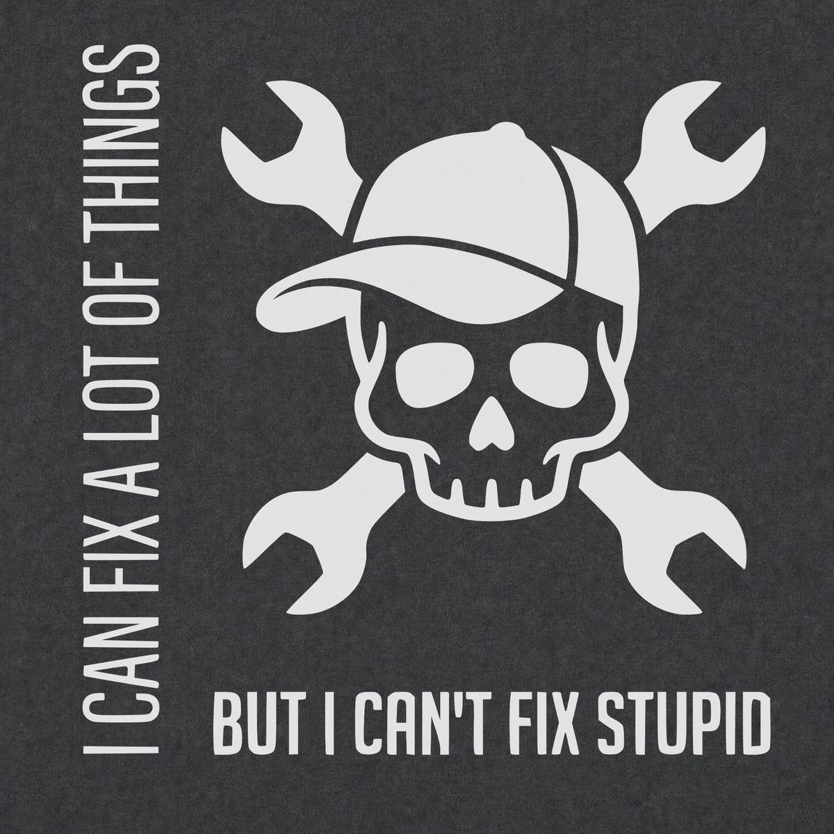I Can't Fix Stupid T-shirt