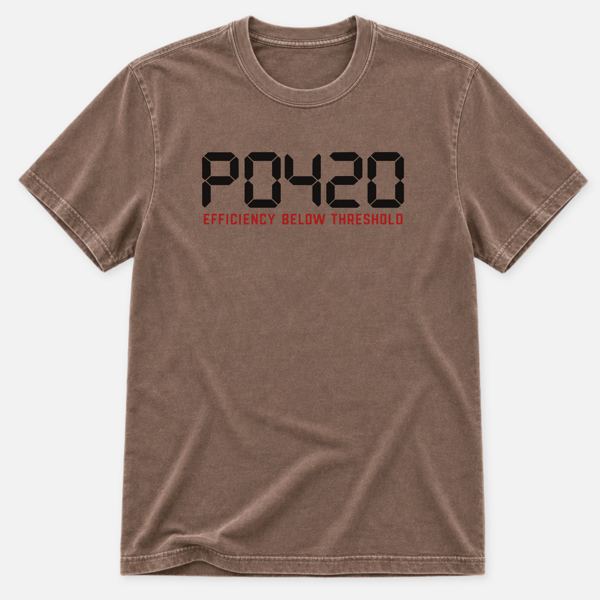 Efficiency Below Threshold T-shirt
