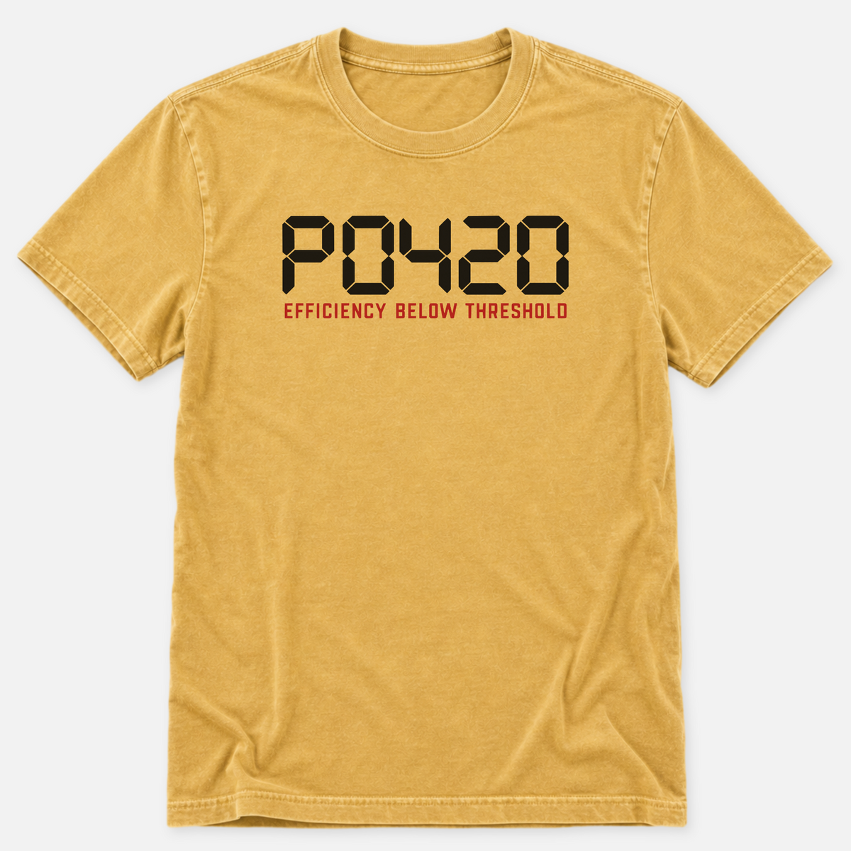 Efficiency Below Threshold T-shirt