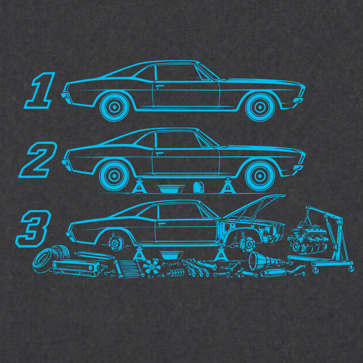 3 Steps T-shirt