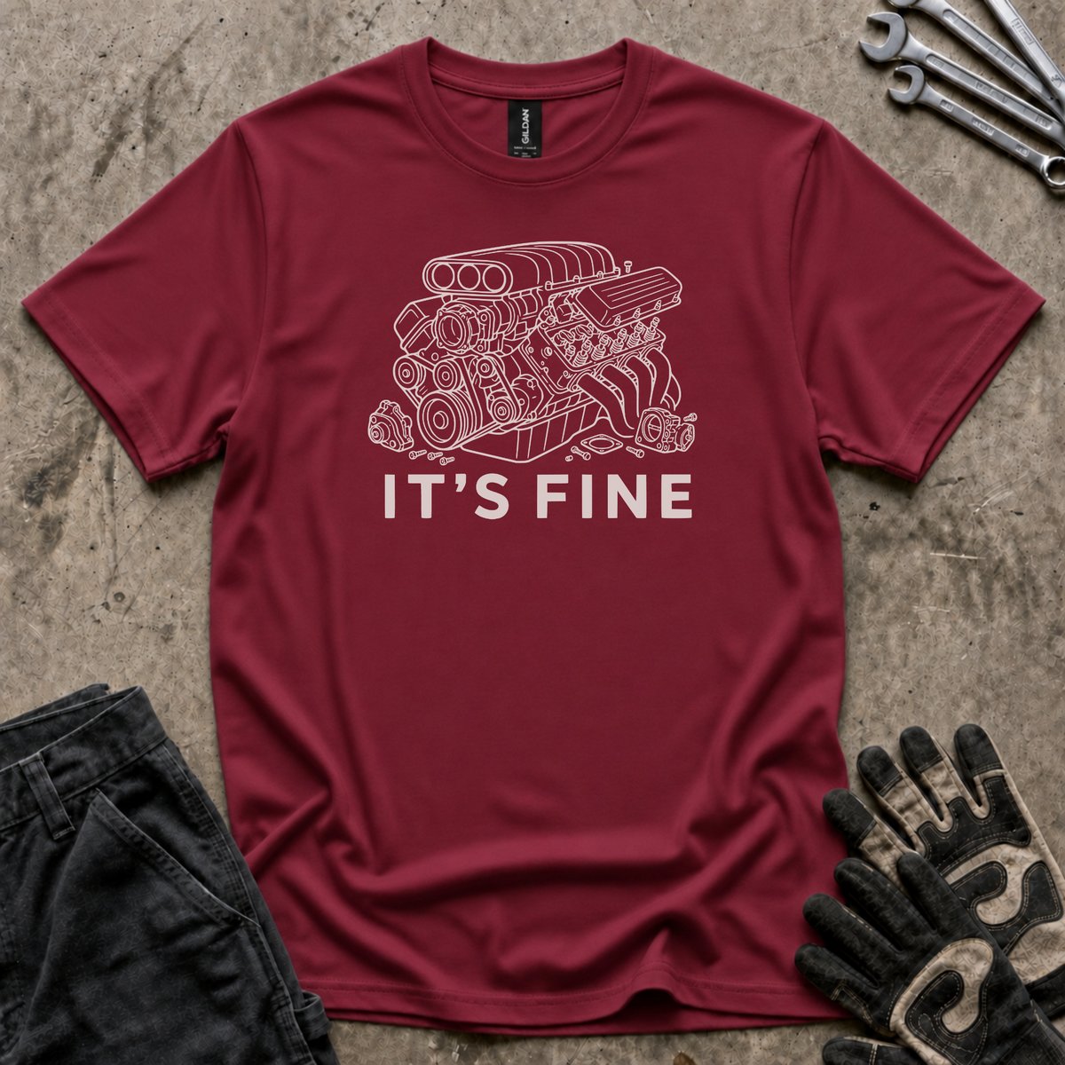 It's Fine T-Shirt