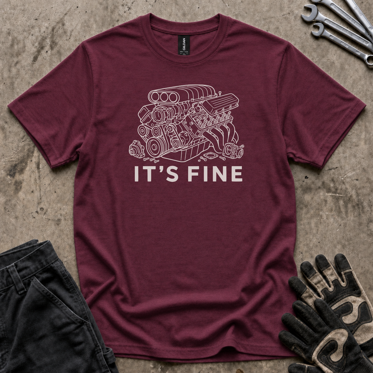 It's Fine T-Shirt