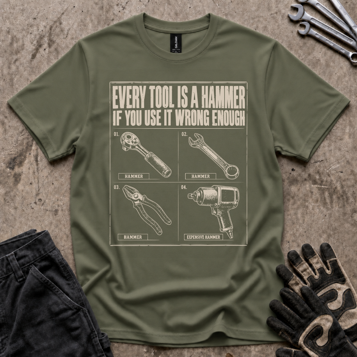 Every Tool T-Shirt
