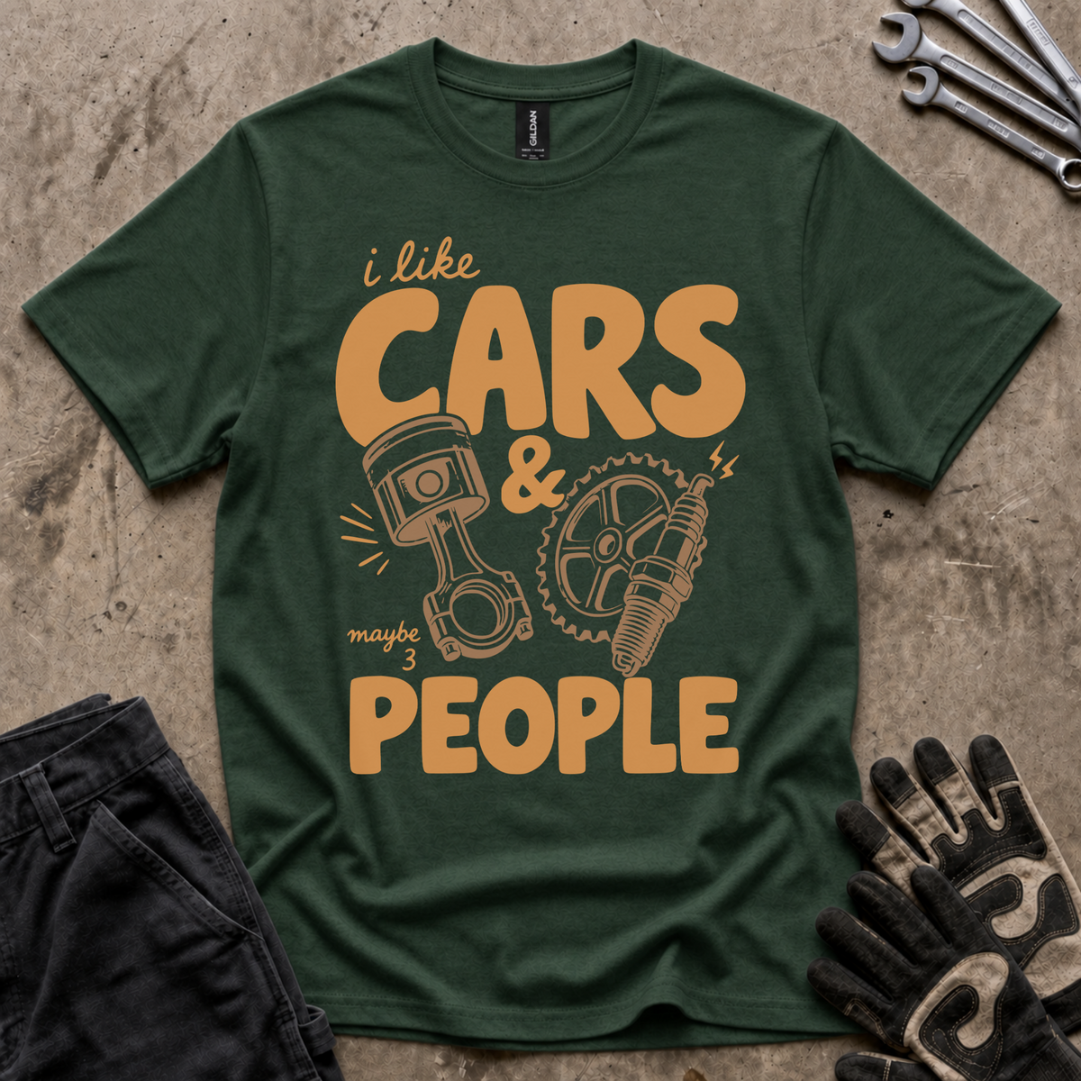 I Like Cars T-Shirt