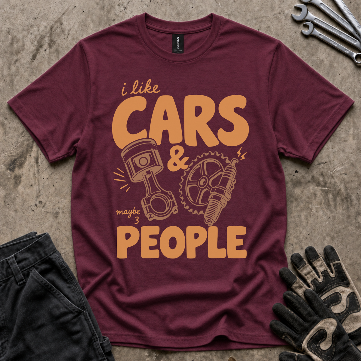 I Like Cars T-Shirt