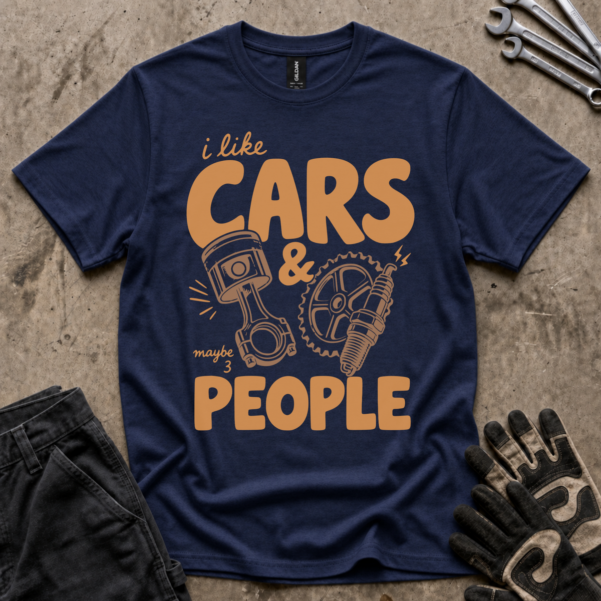 I Like Cars T-Shirt