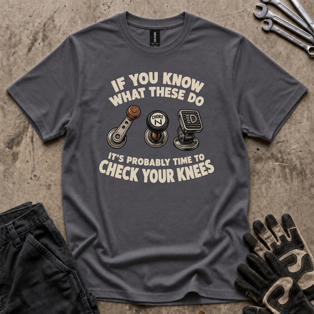 Check Your Knees T-Shirt