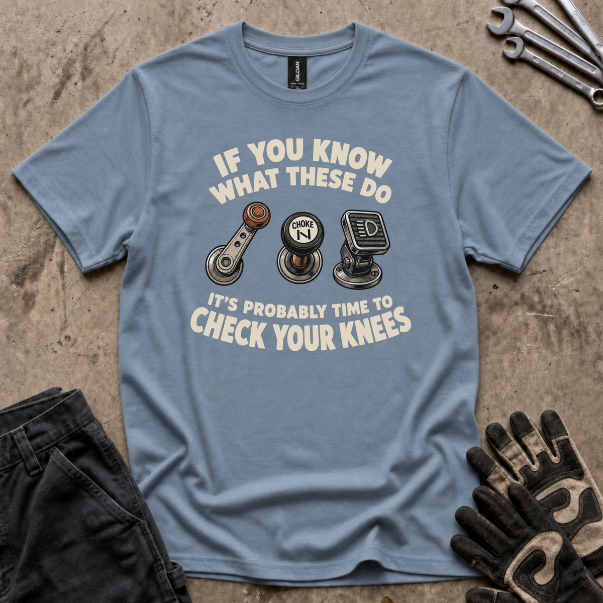 Check Your Knees T-Shirt