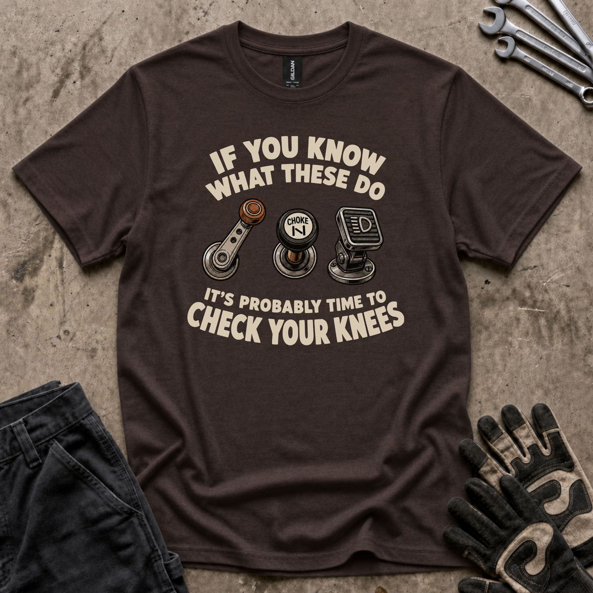 Check Your Knees T-Shirt
