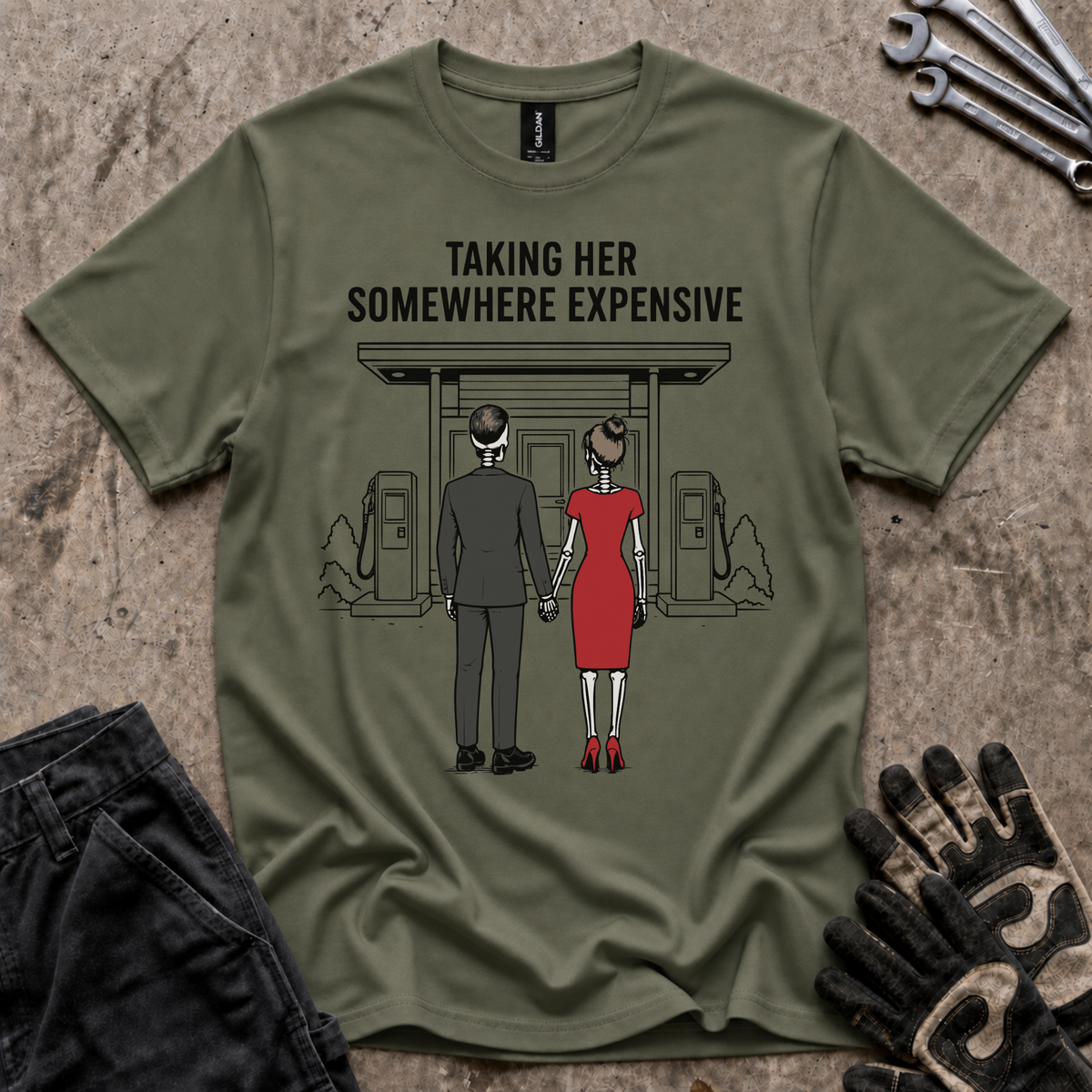 Somewhere Expensive T-Shirt