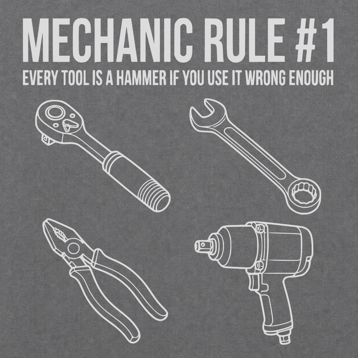 Mechanic Rule T-shirt