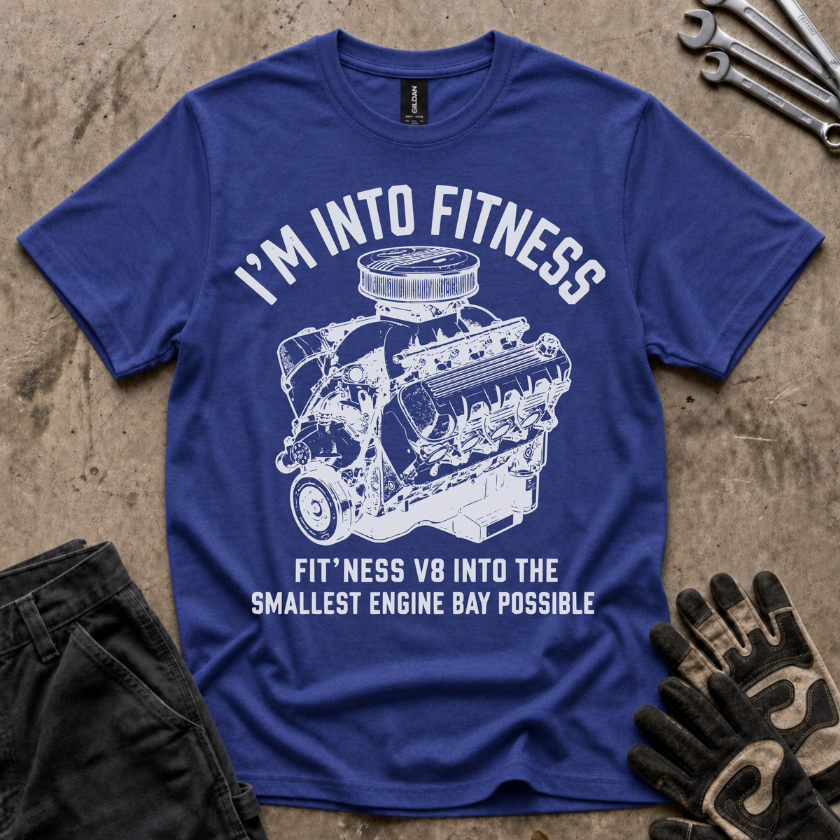 Fitness V8 T-Shirt