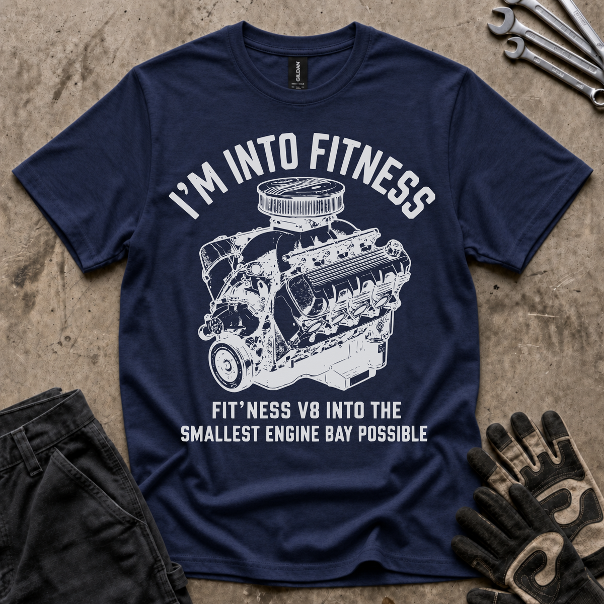 Fitness V8 T-Shirt