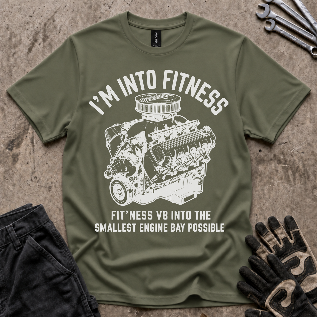 Fitness V8 T-Shirt