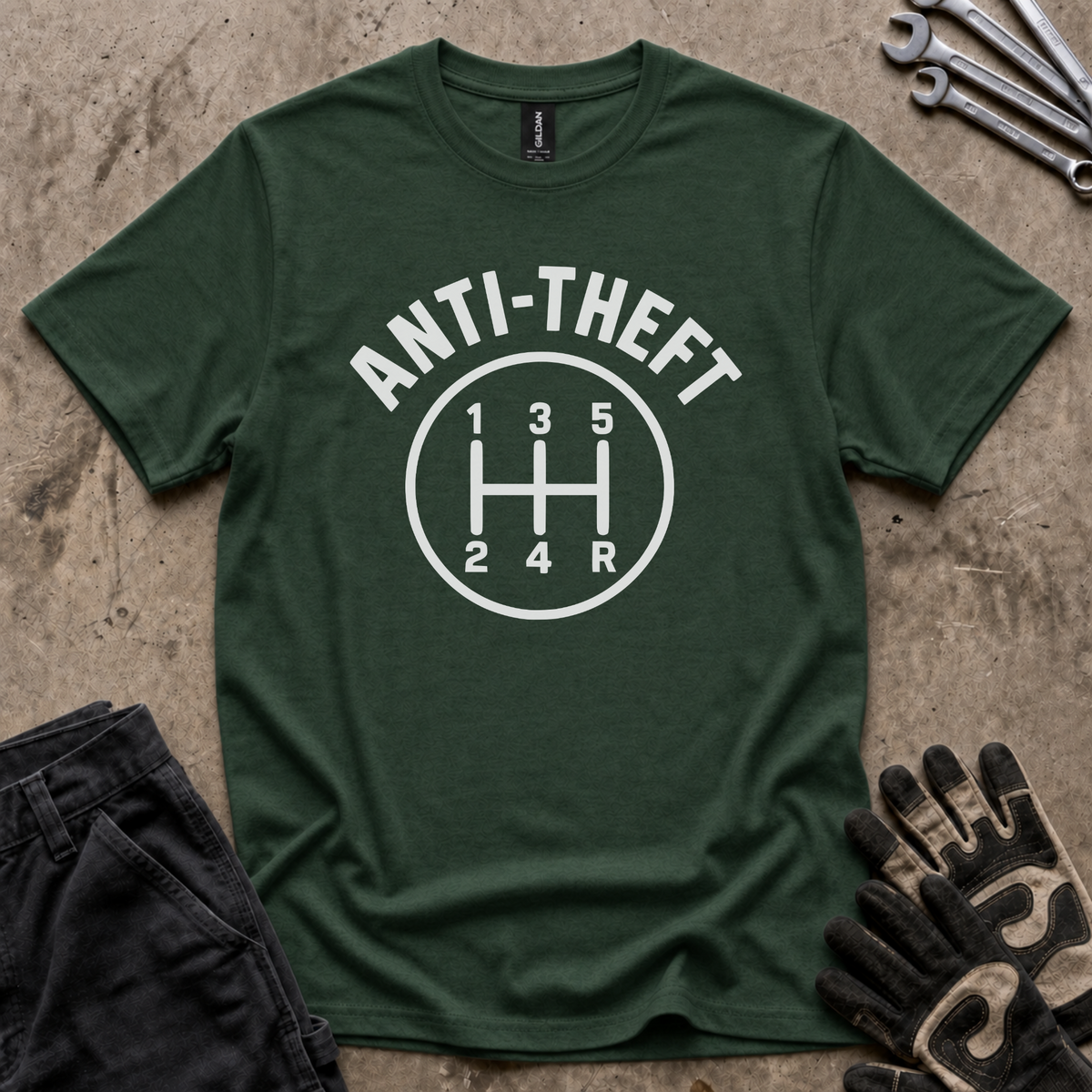 Anti-Theft T-Shirt
