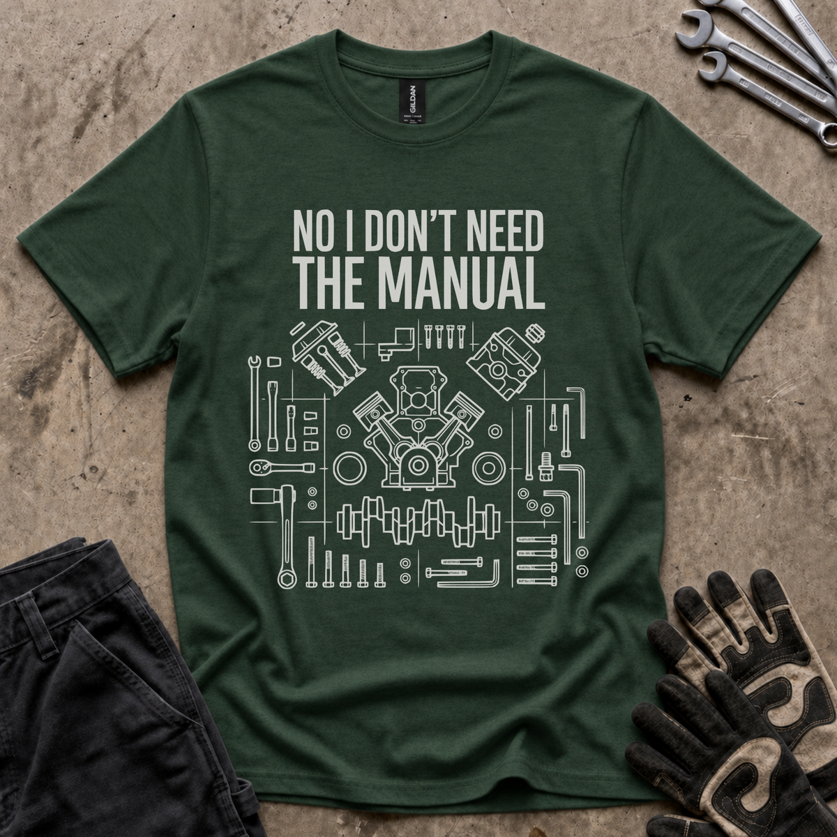 Don't Need Manual T-Shirt