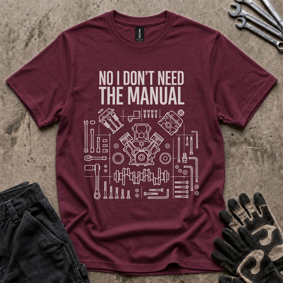 Don't Need Manual T-Shirt