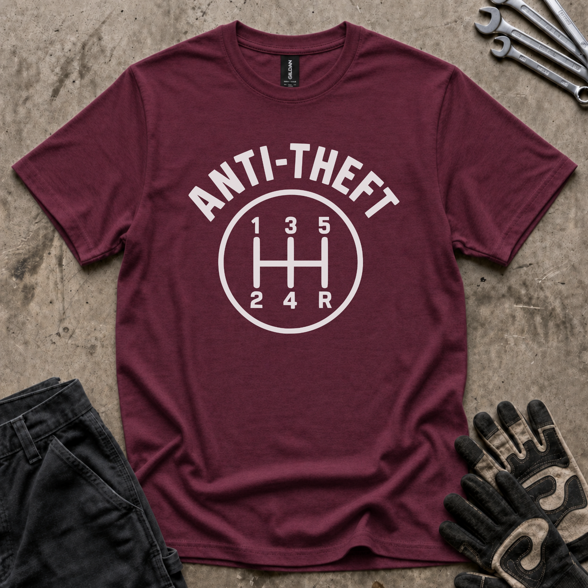 Anti-Theft T-Shirt