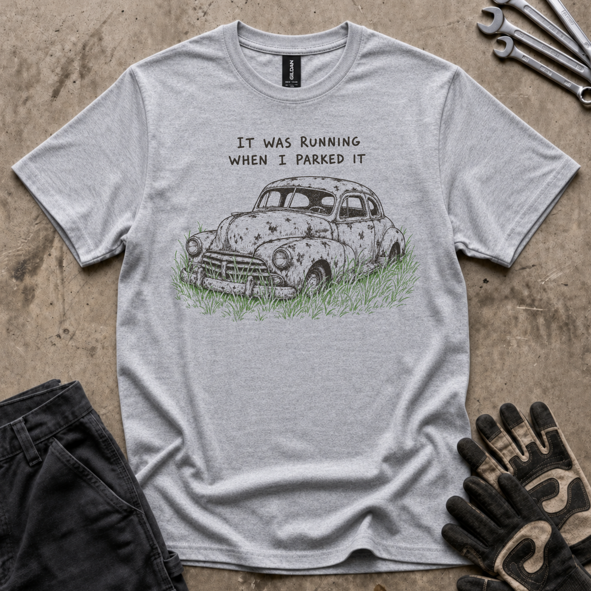 It Was Running T-Shirt