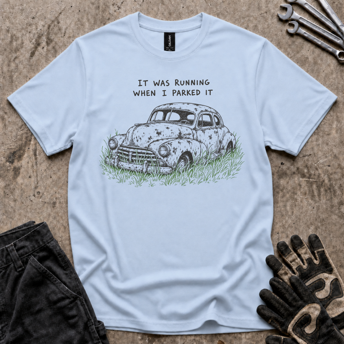 It Was Running T-Shirt