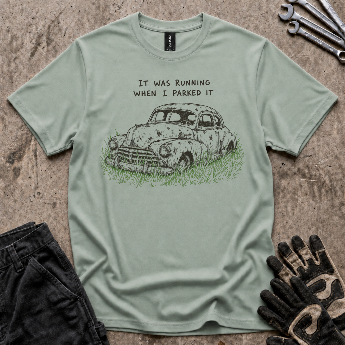 It Was Running T-Shirt
