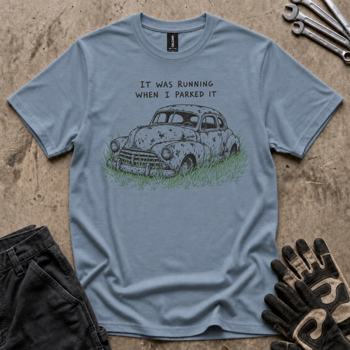 It Was Running T-Shirt