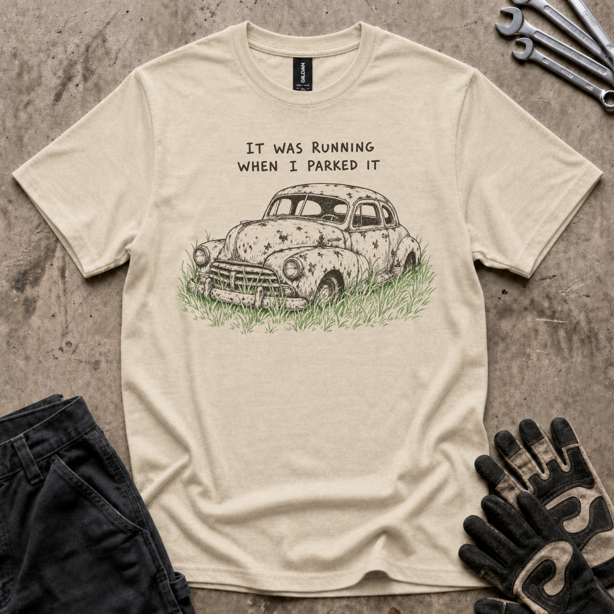 It Was Running T-Shirt