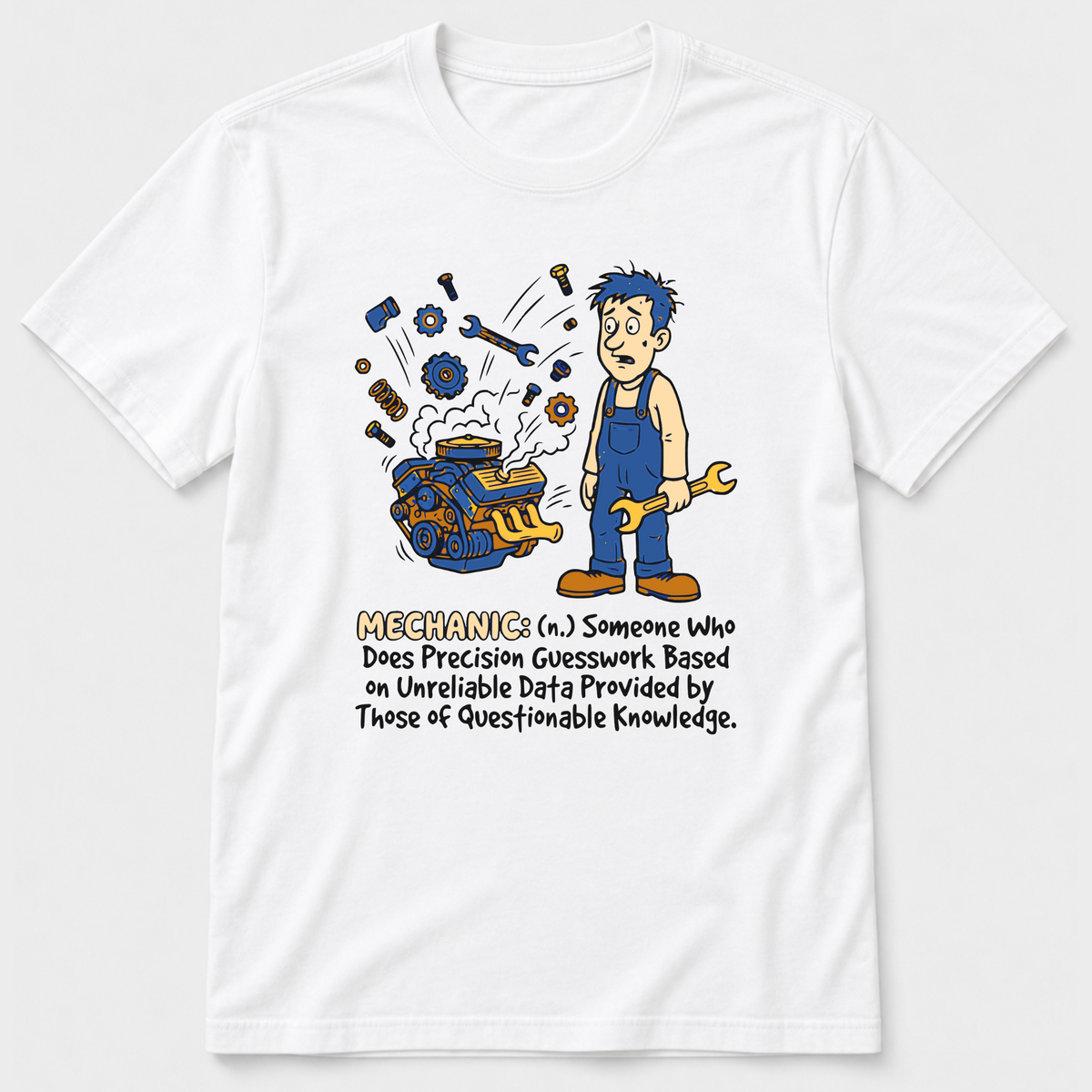 Mechanic Definition T-shirt