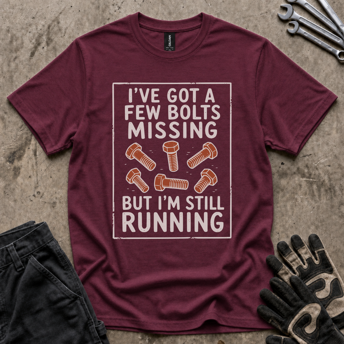 Missing Bolts T-Shirt