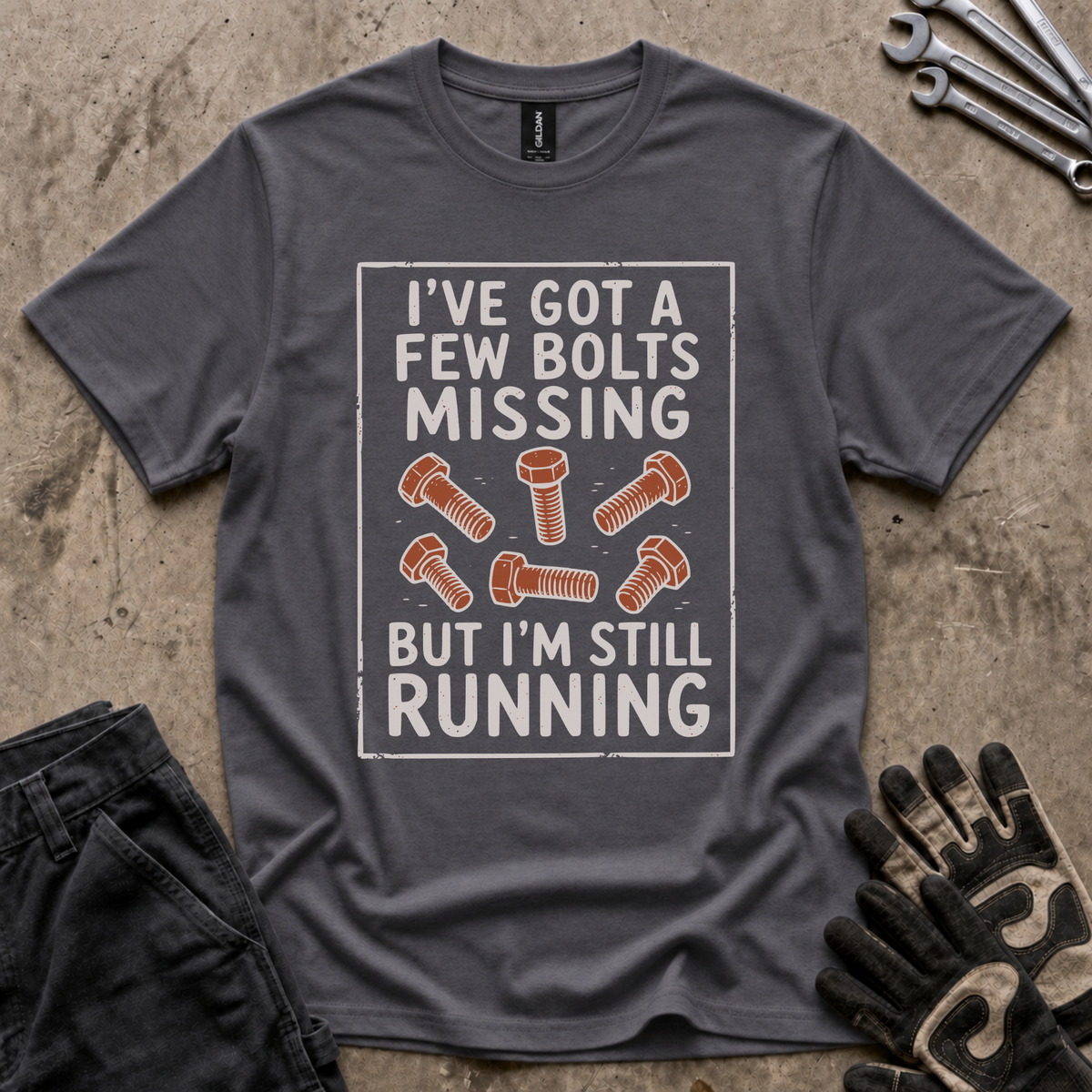 Missing Bolts T-Shirt
