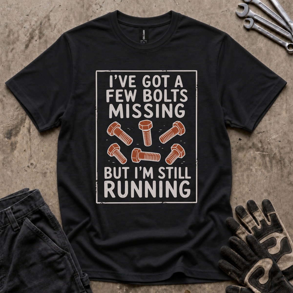 Missing Bolts T-Shirt