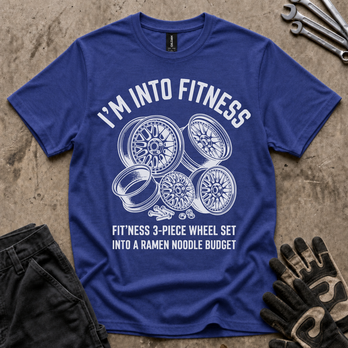 Fitness Wheel Set T-Shirt
